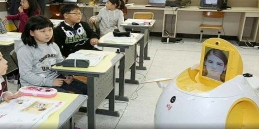 Coreia aposta em robôs nas escolas foto de fontes abertas